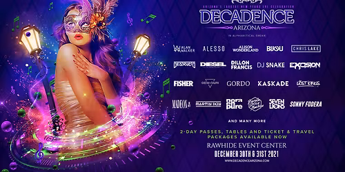 Decadence Arizona - (2-Day Pass)