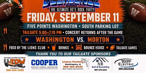 \ud83c\uddfa\ud83c\uddf8 Honor Our Heroes Night: Decade of Decadence Tailgate Concert at Five Points \ud83c\uddfa\ud83c\uddf8