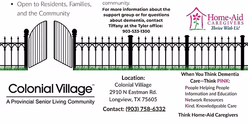 Neighbors Along the Journey: Monthly Dementia Support Group