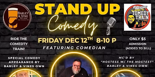 STAND UP COMEDY NIGHT featuring TOM E THOMPSON