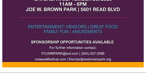 Fifth Annual NOLA East Festival