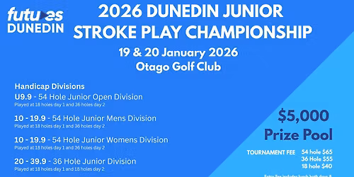 2026 Dunedin Junior  Stroke Play Championship
