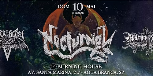 NOCTURNAL (Ger) - BLACK BEAST (Chi) - A\u00c7OITE (Bra)