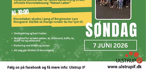 Ulstrup IF klovnel\u00f8b 2026 