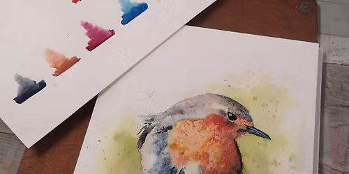 Rockin Robin Watercolour Workshop