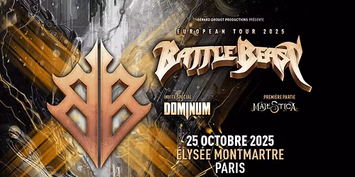 BATTLE BEAST | PARIS | Elys\u00e9e Montmartre