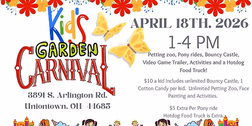 Kid\u2019s Garden Carnival