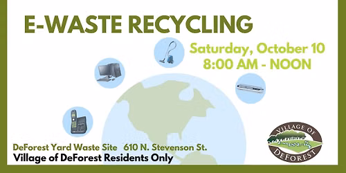 DeForest E-Waste Recycling Event