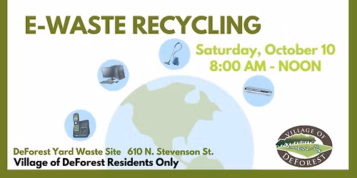 DeForest E-Waste Recycling Event