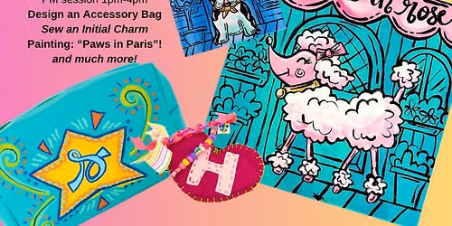 PARIS FASHION WEEK ART CAMP! (Wk 5 AM July 14 - 17)