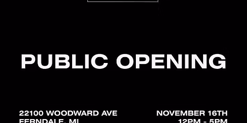 Tacon-Heaslip Gallery - Public Opening