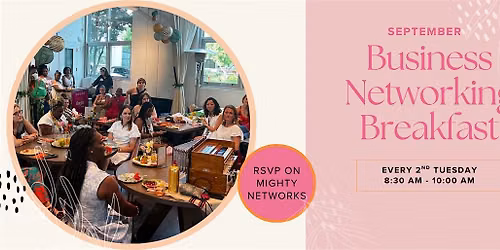 September Business Networking Breakfast