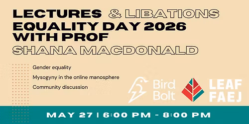 Lectures & Libations with LEAF Hamilton: Equality Day 2026