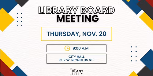 Library Board Meeting
