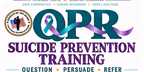 Veterans of the Ozarks Quarterly QPR Training