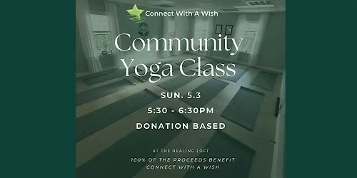 Community Yoga for Connect With a Wish