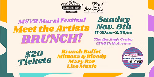 Meet the Artists Brunch - MSVB Mural Fest 2025