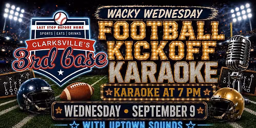 Wacky Wednesday NFL Karaoke