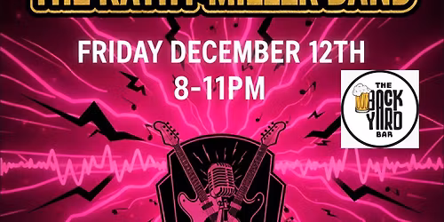 KATHY MILLER Band Live @ The Backyard Bar