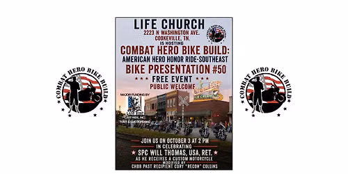 COMBAT HERO BIKE BUILD: 50TH BIKE PRESENTATION