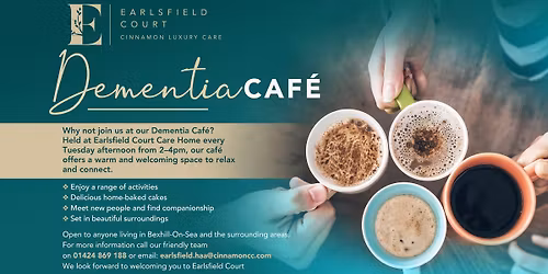 DEMENTIA CAFE - FREE WEEKLY EVENT