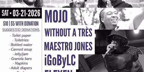 Food Drive Concert for WYSE Food Pantry | The Starving Artists Initiative