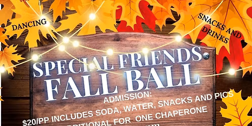 Special Friends Fall Ball