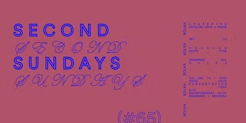 Second Sundays #65: Bolka