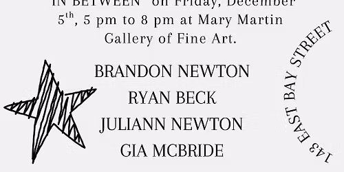 Group Art Show: "In Between" at Mary Martin Gallery
