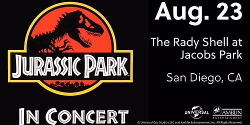 Parking Jurassic Park in Concert