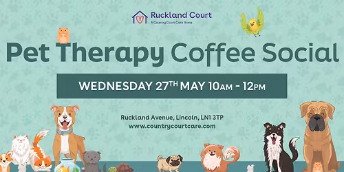 Pet Therapy Coffee Social