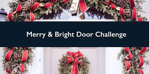 Merry & Bright Door Challenge