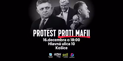 Protest proti mafii | Ko\u0161ice