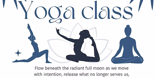 Full Moon Yoga Class