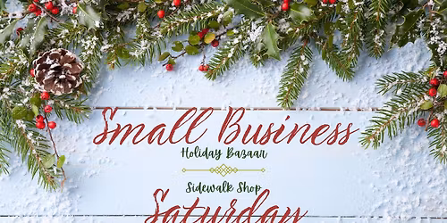 Holiday Bazaar and Sidewalk Shop