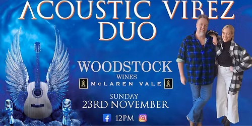Acoustic Vibez @ WOODSTOCK Wines