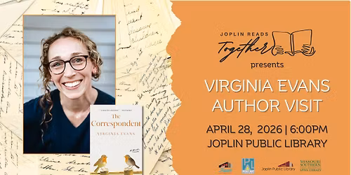 Virginia Evans Author Visit & Book Signing