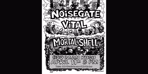 Noisegate, Vital, & Mortal Shell - Metal Show at OMR
