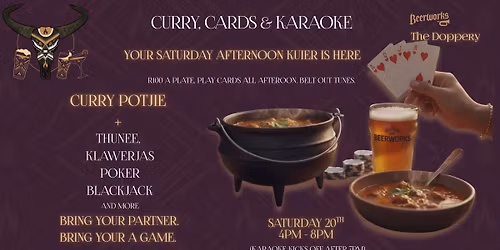 Curry, Cards & Karaoke
