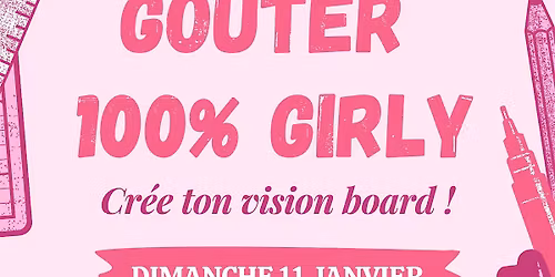 ATELIER VISION BOARD + GO\u00dbTER 100% GIRLY