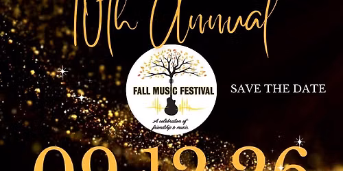 10th Annual Fall Music Festival