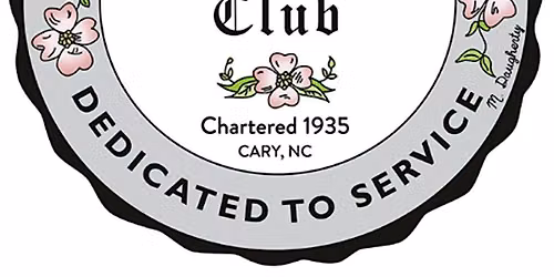 Cary Woman's Club Summer Coffee Check-In