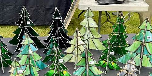 3D trees Stained Glass Projects with Studio Renaissance LLC