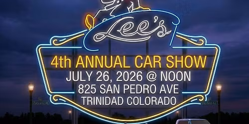 Lee's BBQ 4th Annual Car Show 