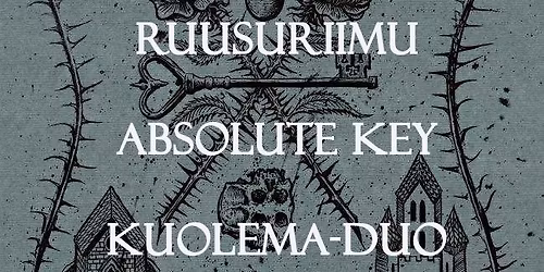 V\u00cdZ (HU) \/\/ Ruusuriimu \/\/ Absolute Key \/\/ Kuolema-duo