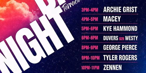 All In Presents Day Into Night Terrace Party