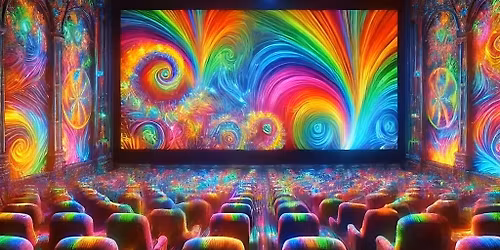 Psychedelic movie night
