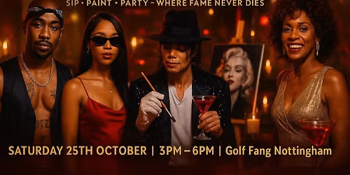 Cocktails N Canvases x Golf Fang 'Dead Famous'
