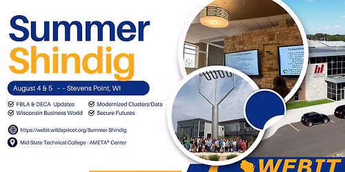 Summer Shindig August 4 & 5