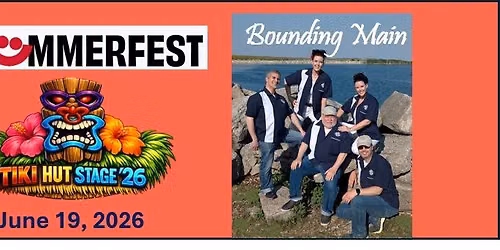 Bounding Main at the Summerfest Tiki Hut Stage
